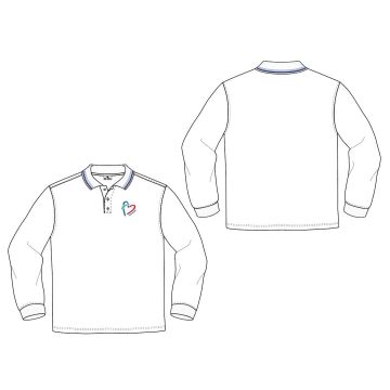 POLO M/LARGA AMOR DE DIOS 2025 ALERG